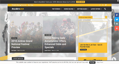 Desktop Screenshot of blog.racebets.com